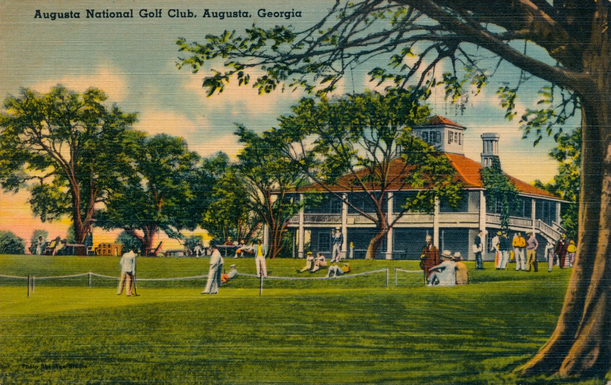 Augusta National Golf Club House, 1943 tekijältä Unbekannt