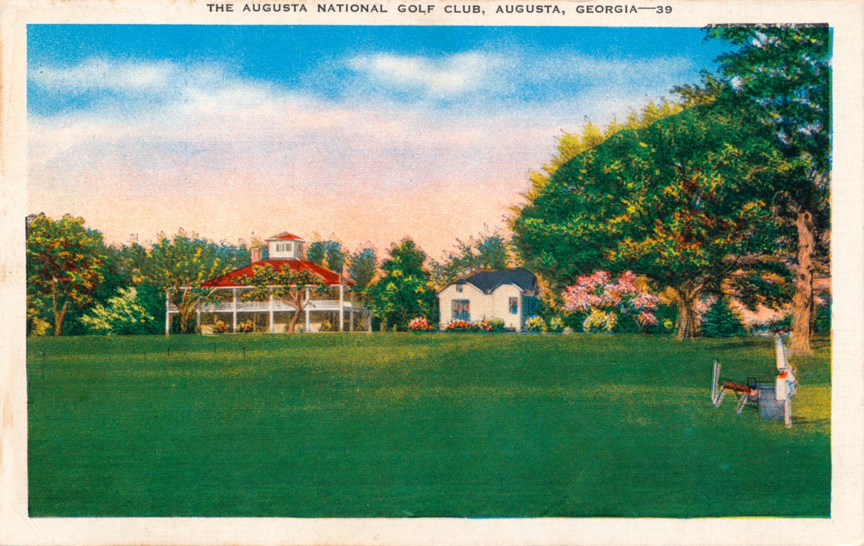 Augusta National Golf Club House, vuodelta 1935 tekijältä Unbekannt