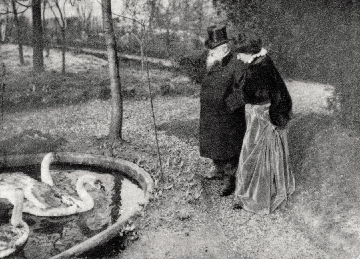 Auguste Rodin, ranskalainen kuvanveistäjä, 1895 tekijältä Unbekannt