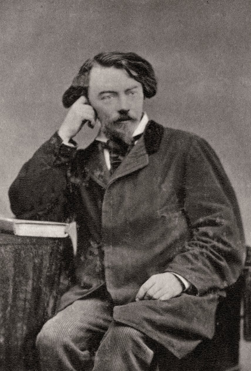 Auguste Villiers de lIsle-Adam, ranskalainen symbolistikirjailija, 1882 tekijältä Unbekannt