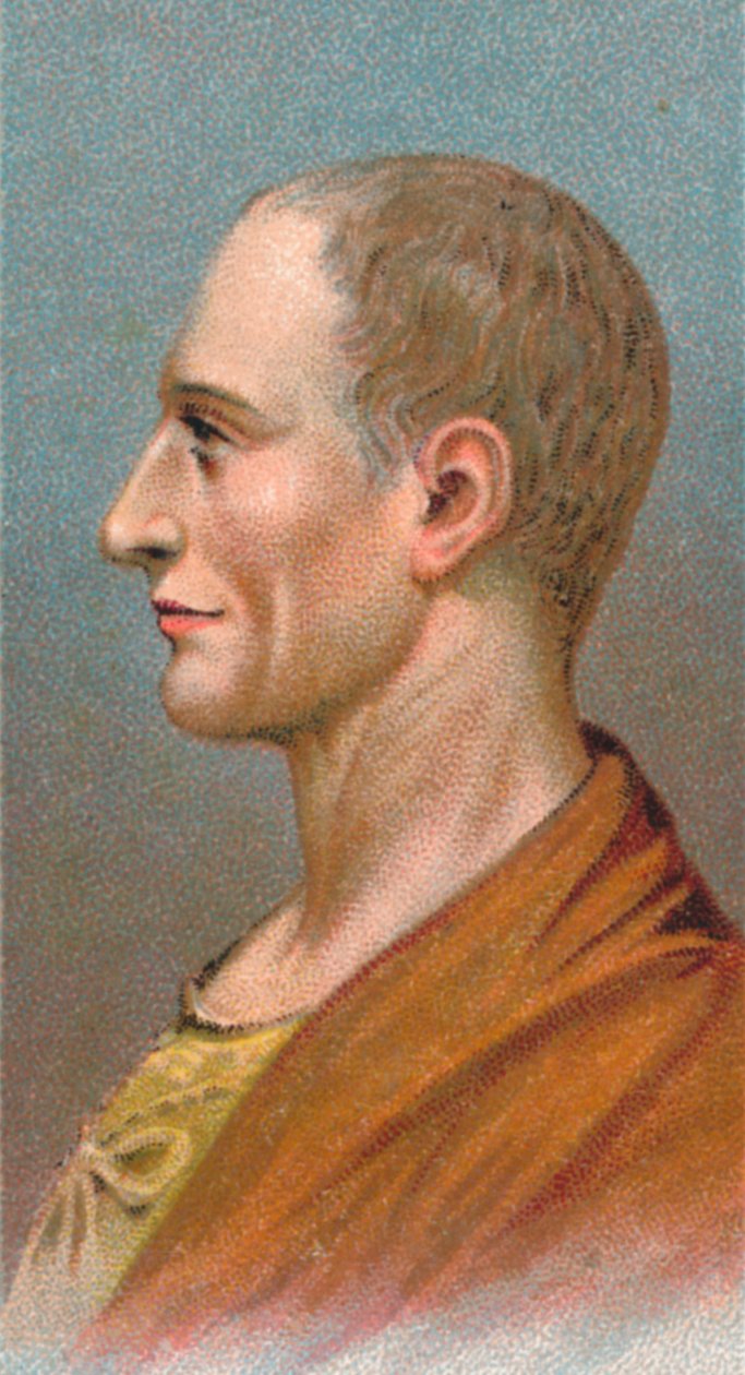 Augustus Caesar - Gaius Julius Caesar Octavianus 63 eKr.-14 jKr, ensimmäinen Rooman keisari, 1924 tekijältä Unbekannt