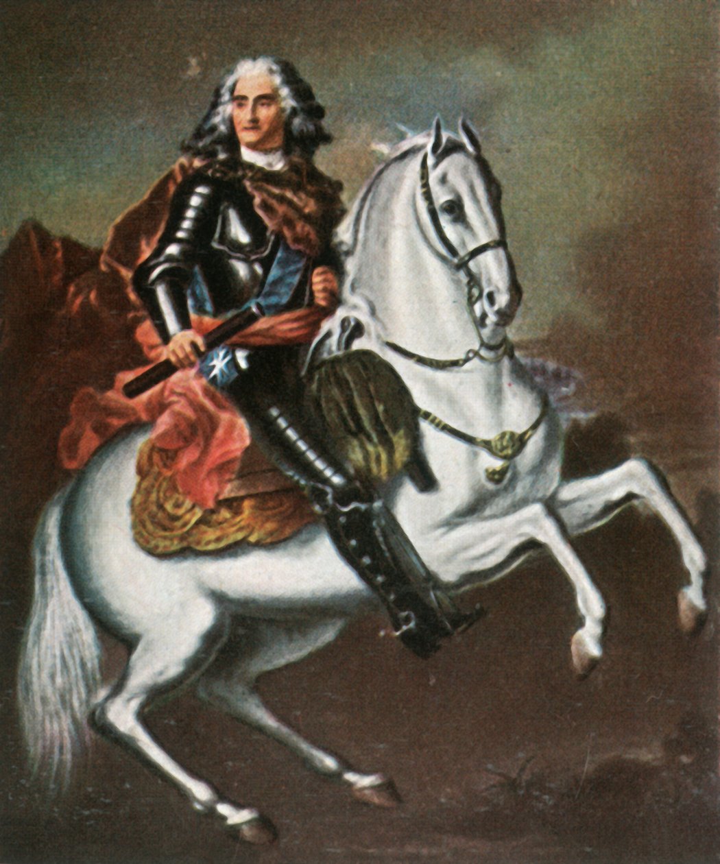 Augustus II Vahva, 1718, 1936. tekijältä Unbekannt