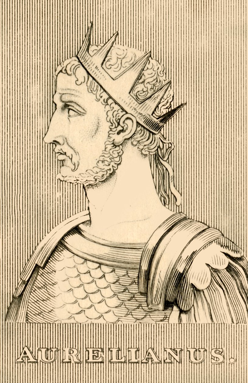 Aurelianus, 214-275 jKr., 1830 tekijältä Unbekannt