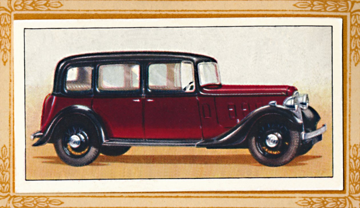 Austin Sixteen York Saloon, vuodelta 1936 tekijältä Unbekannt