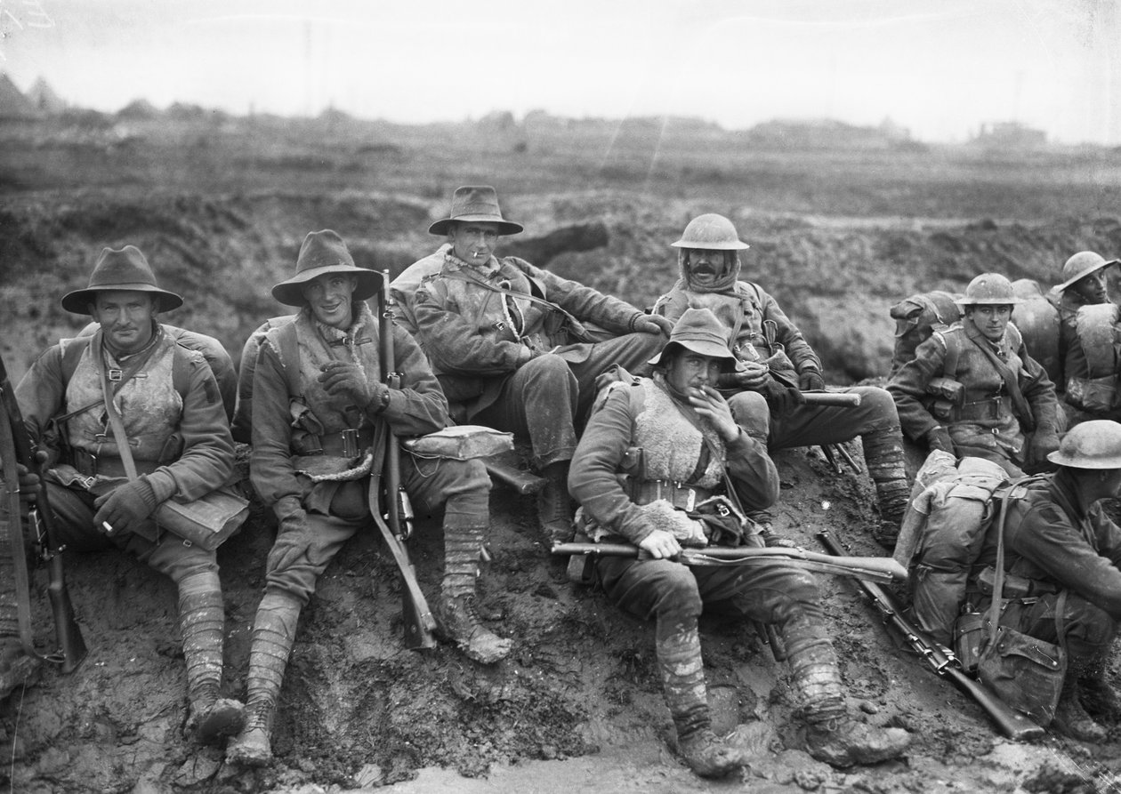 Australia suuressa sodassa. 5. divisioonan tuntemattomat miehet, 1916. tekijältä Unbekannt