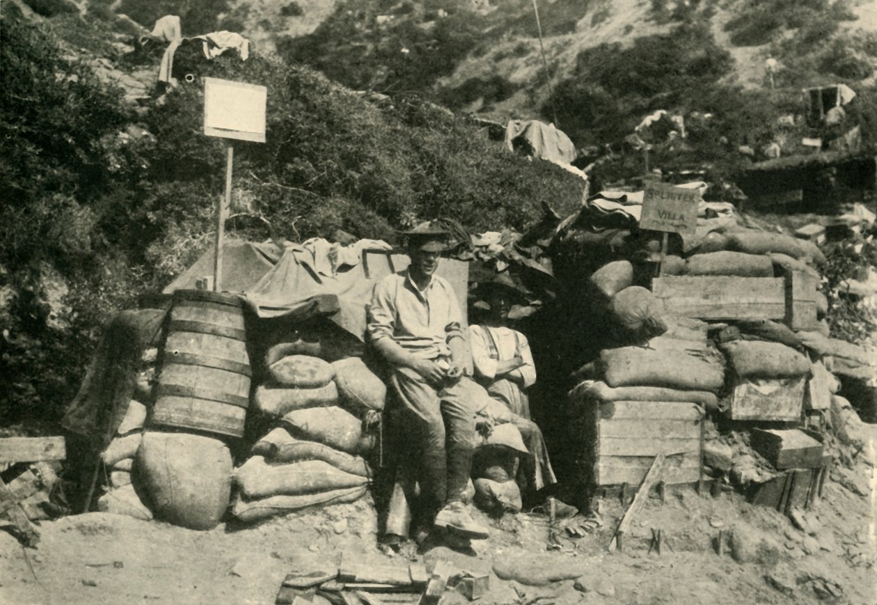 Australian joukot Turkissa, ensimmäinen maailmansota, 1915, c1920. tekijältä Unbekannt
