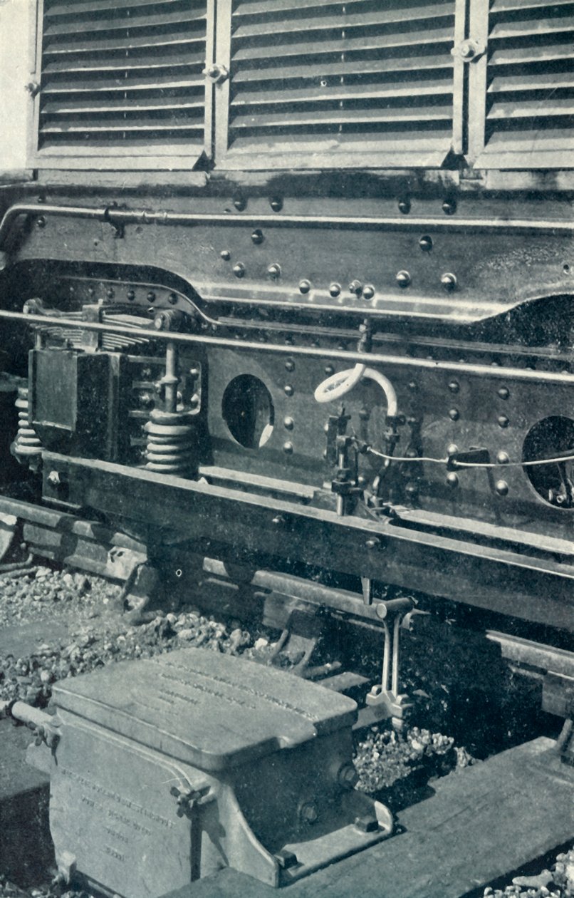 Automaattinen junan pysäkki, 1922. tekijältä Unbekannt