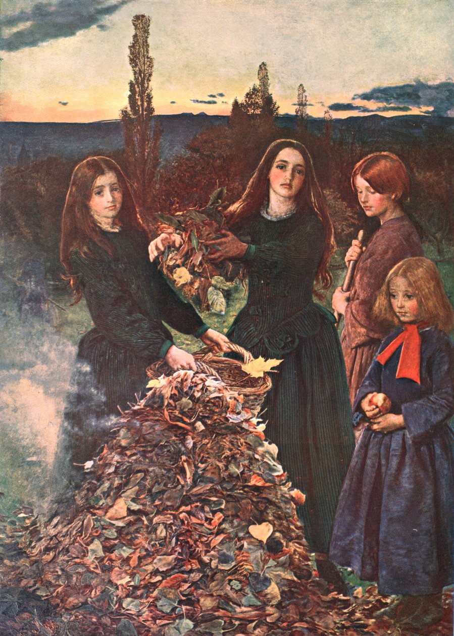 Syksyn lehdet, 1856, c1902. tekijältä Unbekannt