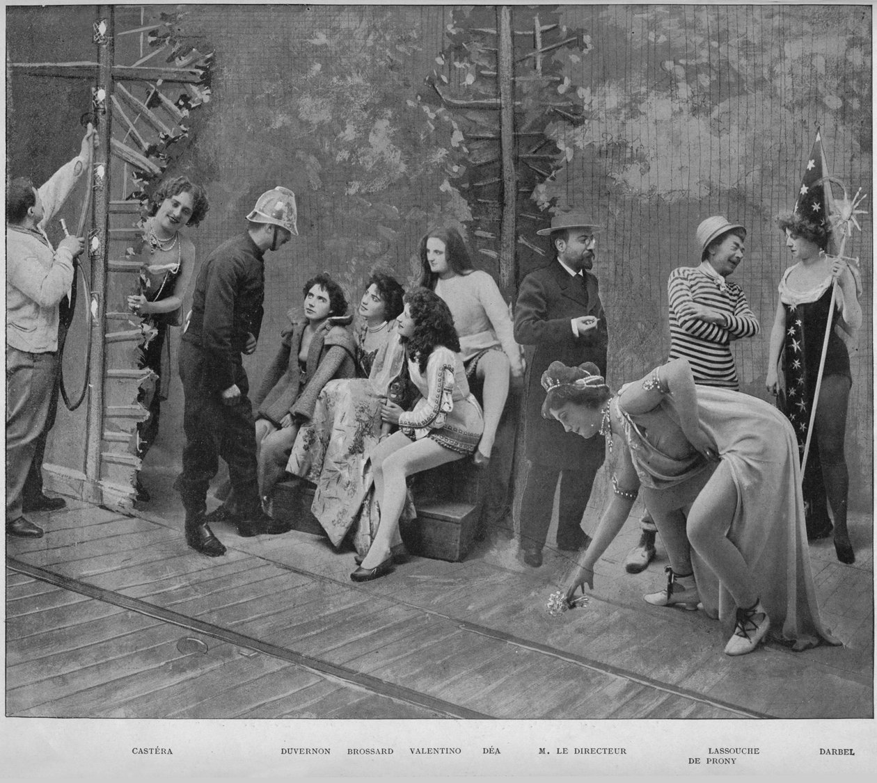 Ennen kolmea koputusta, 1900 tekijältä Unbekannt