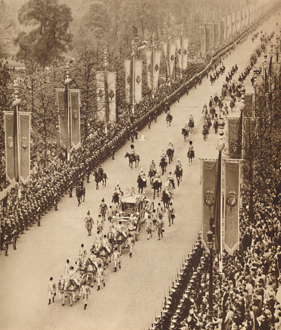 Avenue of Banners, 12. toukokuuta 1937 tekijältä Unbekannt