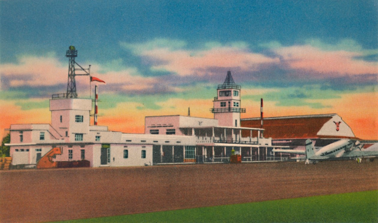 Avianca Airport National Airlines of Colombia Barranquilla, 1940-luku tekijältä Unbekannt