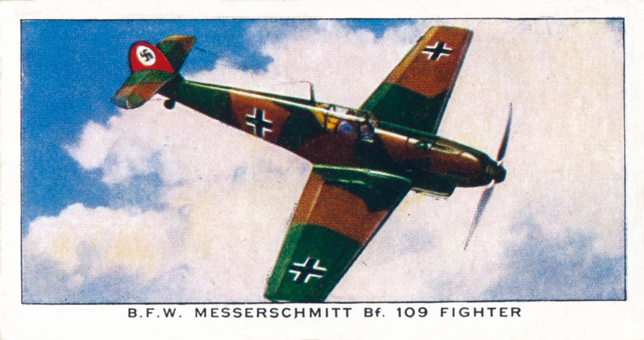 B.F.W. Messerschmitt Bf. 109 Taistelija, 1938 tekijältä Unbekannt