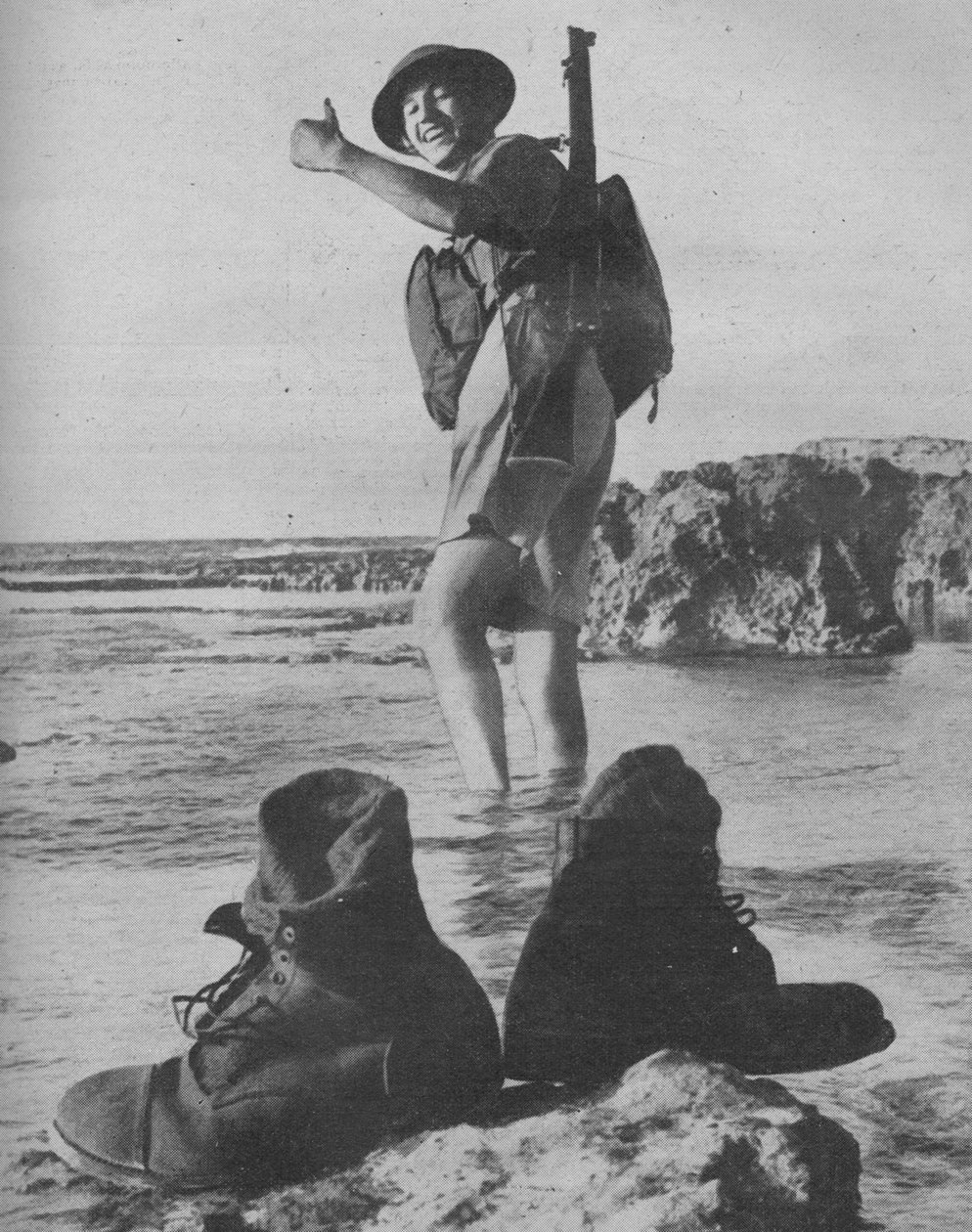 Saappaat, saappaat, saappaat, saappaat, liikkuu taas ylös ja alas..., 1941. tekijältä Unbekannt