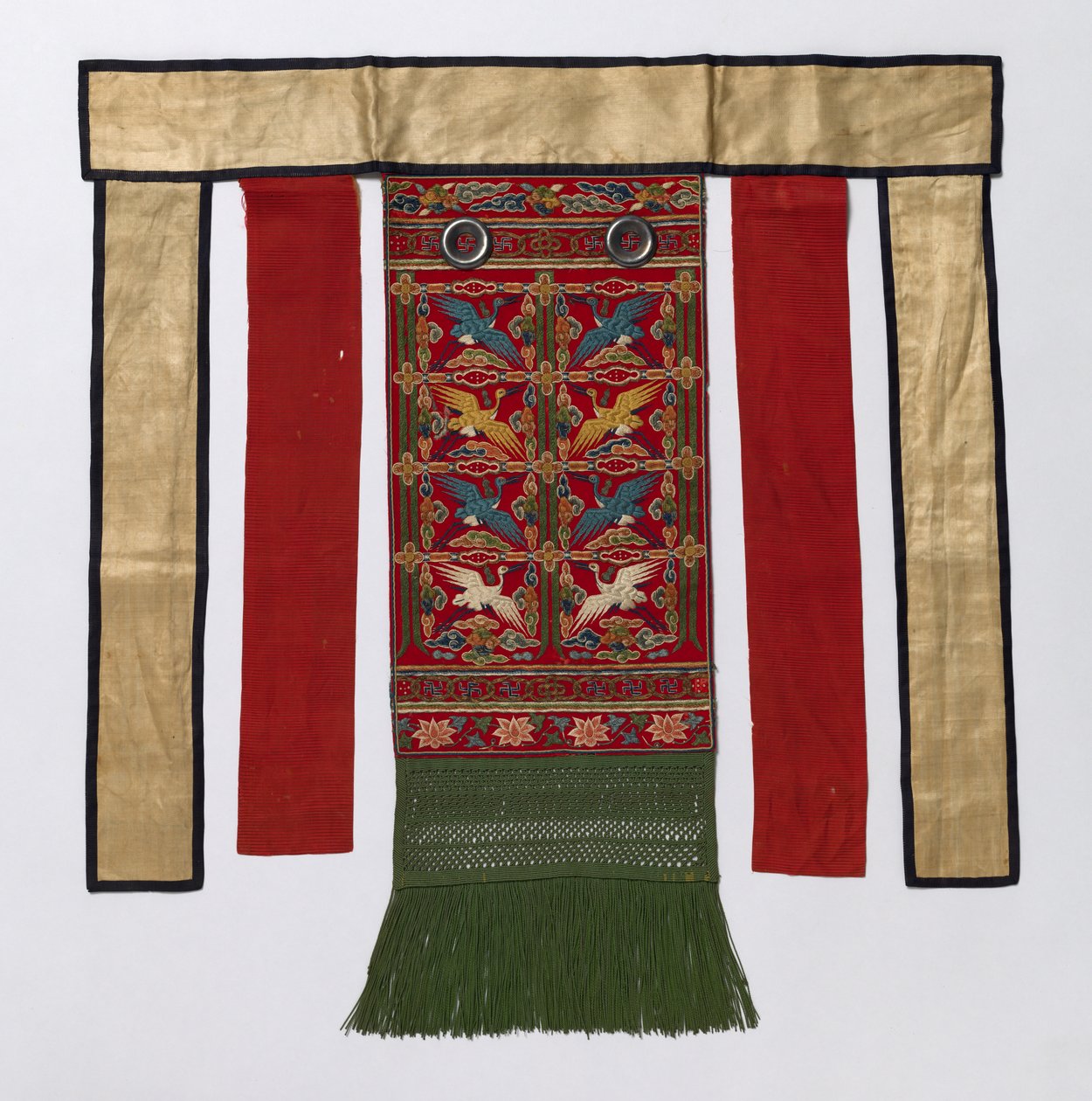 Takaesiliina kuninkaalliseen seremonialliseen viittaukseen, 1800-luvun loppu - 1900-luvun alku. tekijältä Unbekannt