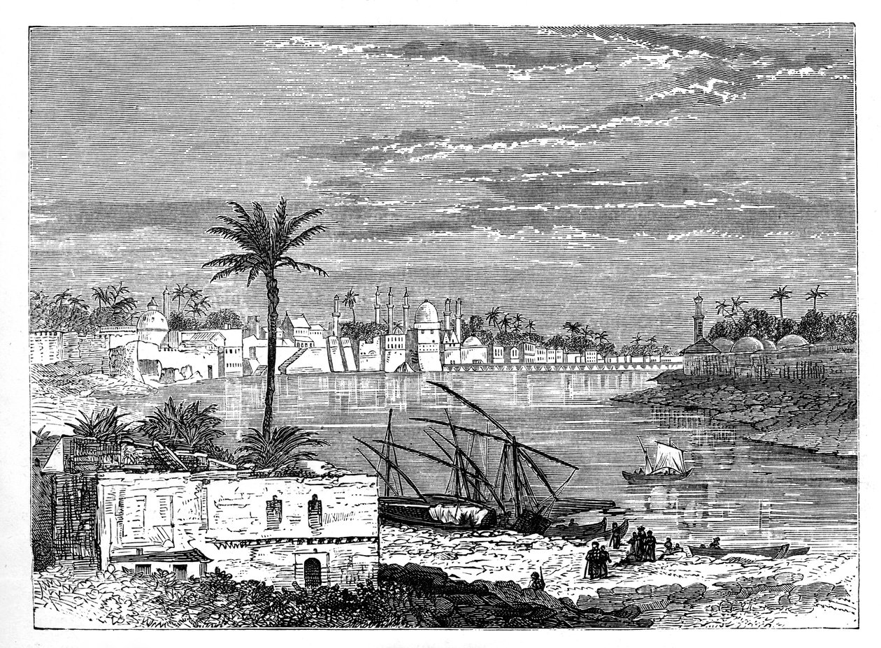 Bagdad, Irak, noin 1890 tekijältä Unbekannt