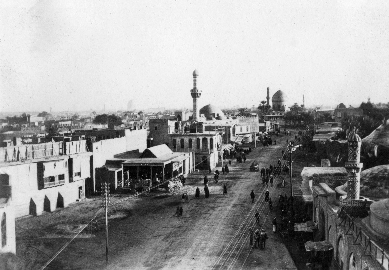 Bagdad pohjoisesta portista, Irak, 1917-1919 tekijältä Unbekannt