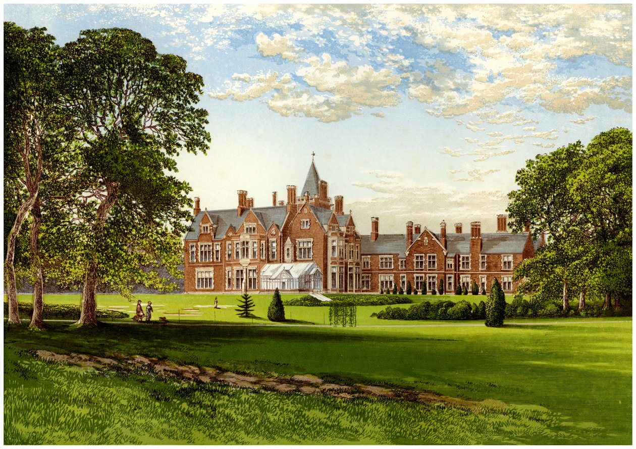 Bagshot Park, Surrey, Connaughtin herttuan koti, vuodelta 1880. tekijältä Unbekannt