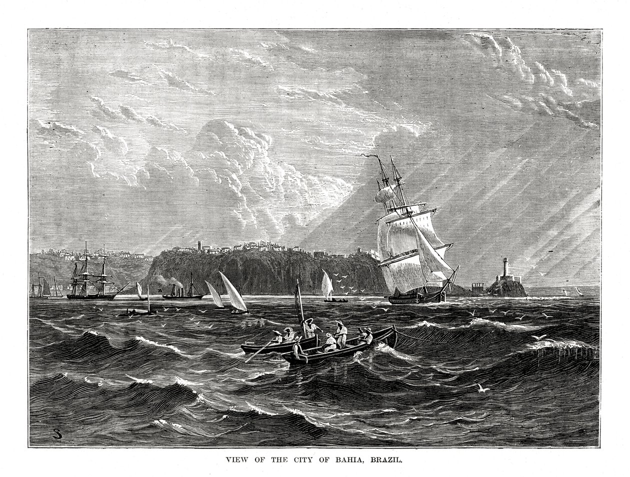 Bahia, Brasilia, 1877 tekijältä Unbekannt