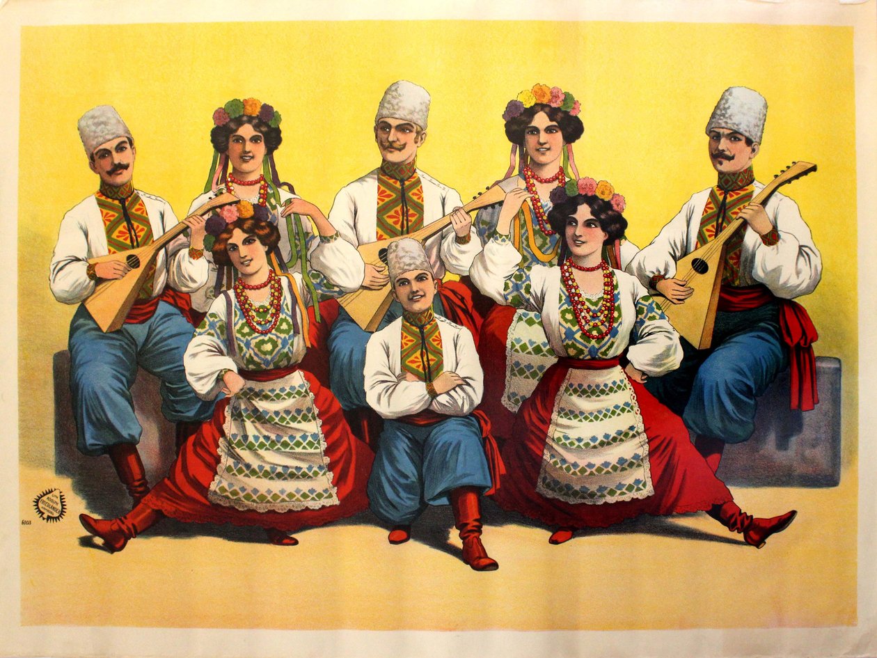 Balalaika Band, 1900-luku. tekijältä Unbekannt