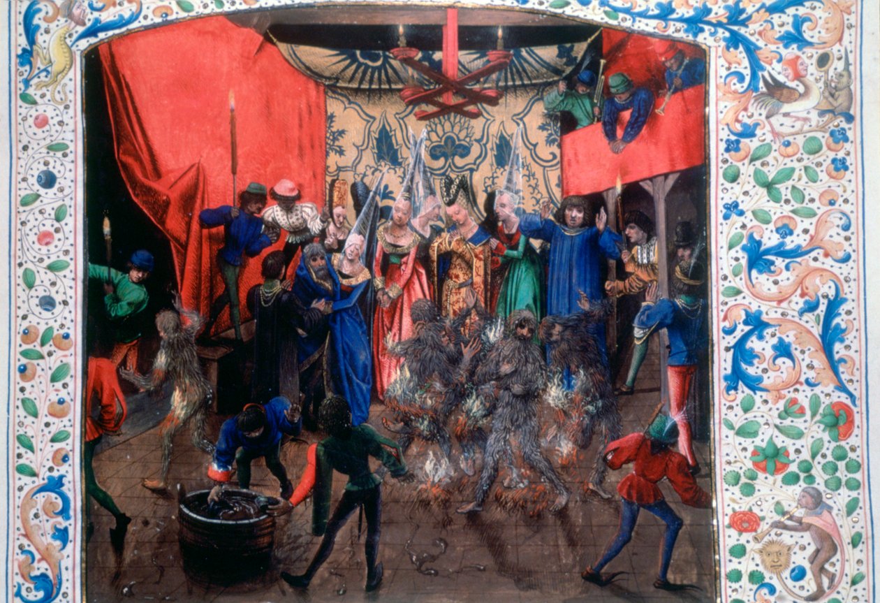 Palavien miesten pallo, 1393. c1470 tekijältä Unbekannt