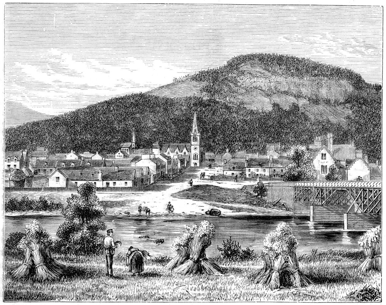 Ballater, Royal Deeside, Skotlanti, 1900 tekijältä Unbekannt