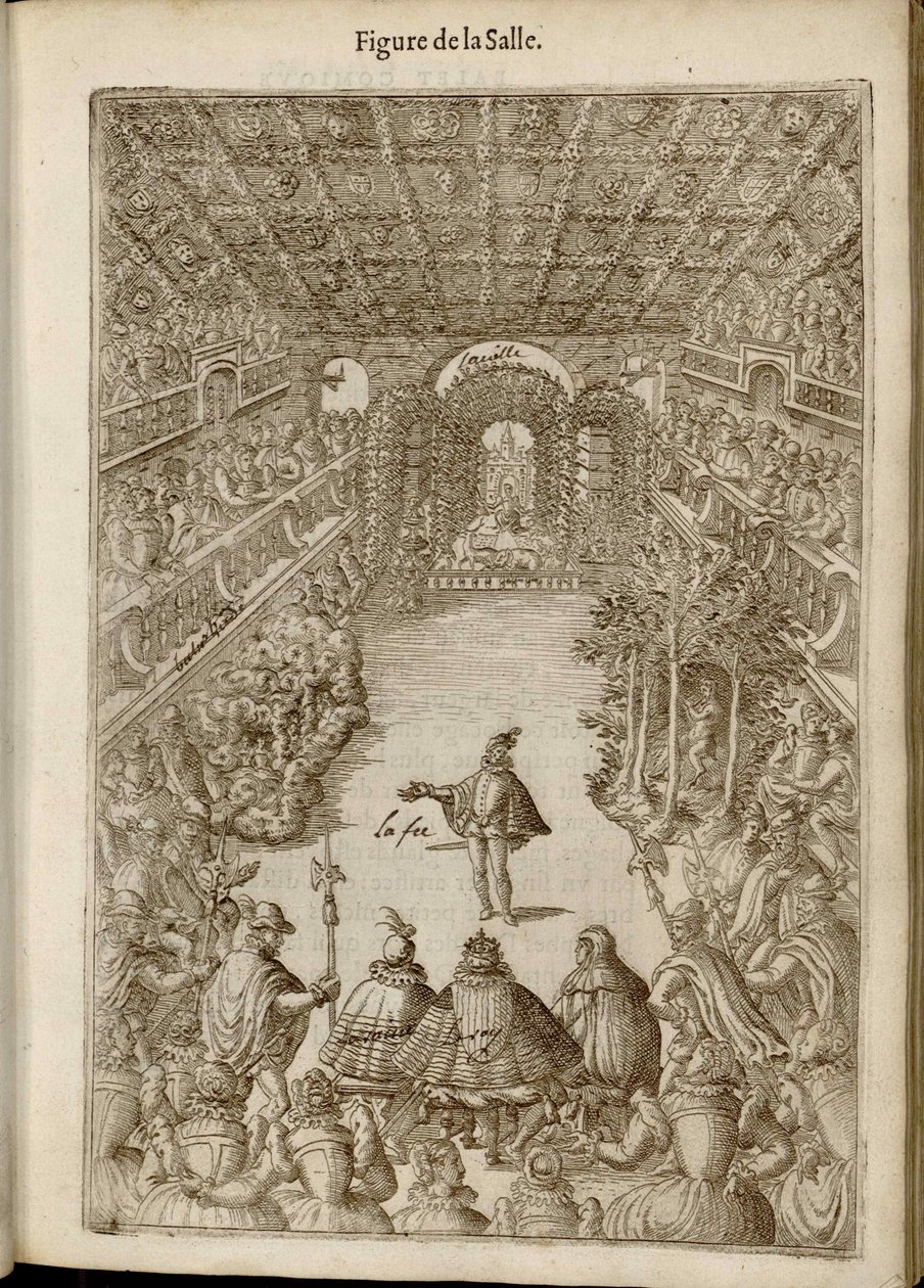 Balthasar de Beaujoyeulxin balettisarjakuva, 1582. tekijältä Unbekannt