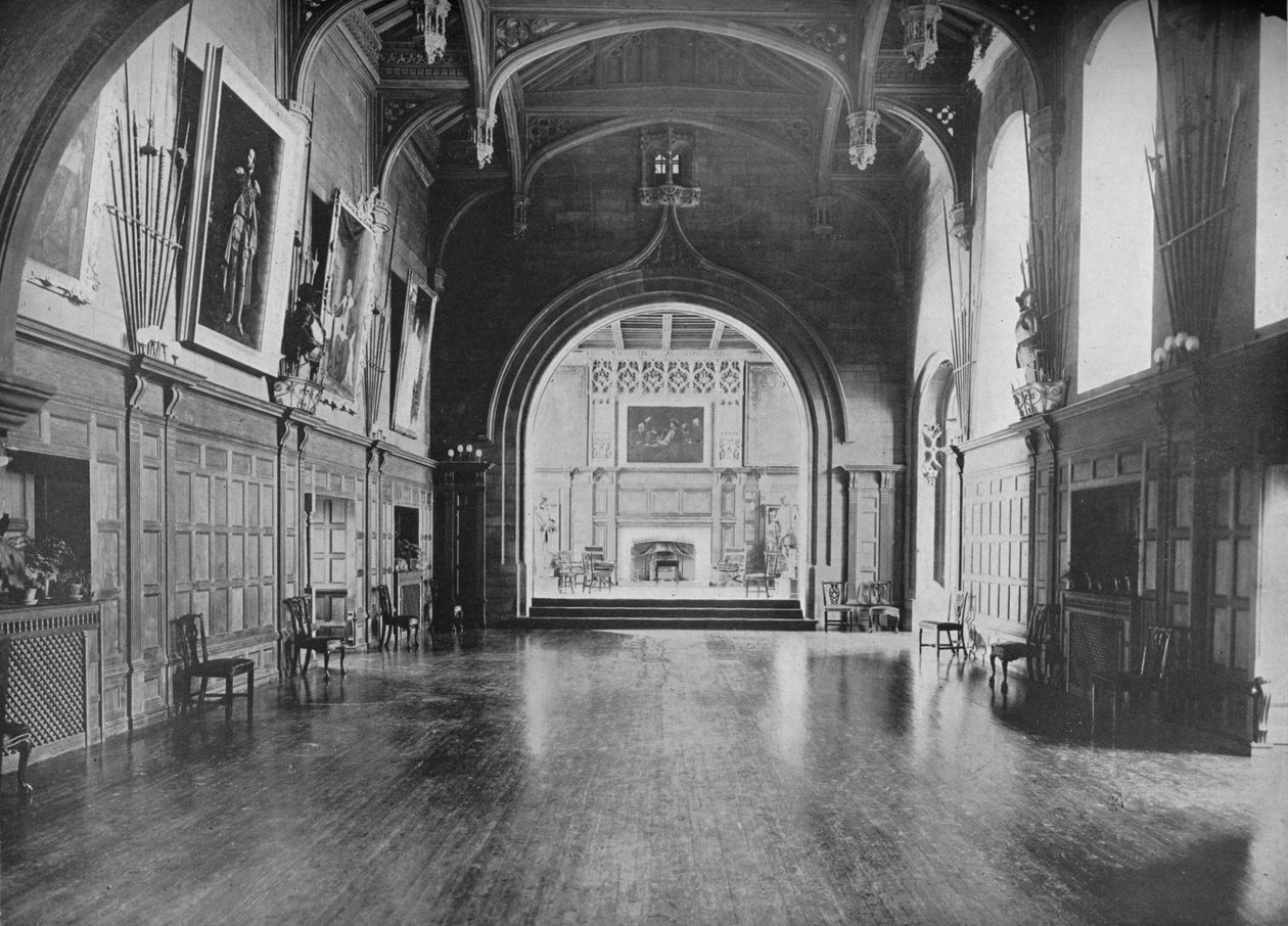 Bamburghin linna, Northumberland - Lord Armstrong, 1910 tekijältä Unbekannt