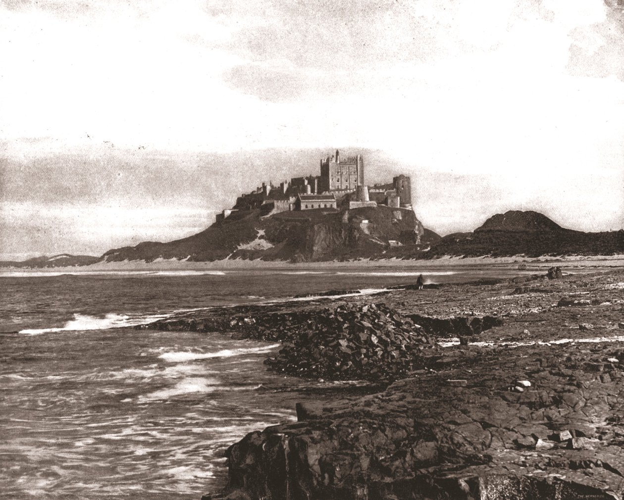 Bamburghin linna, Northumberland, 1894. tekijältä Unbekannt