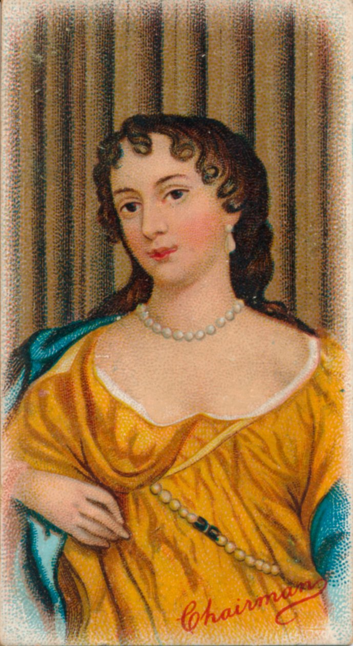 Barbara Palmer n. Villiers, Clevelandin ensimmäinen herttuatar, Castlemainen kreivitär 16401709, 1912 tekijältä Unbekannt