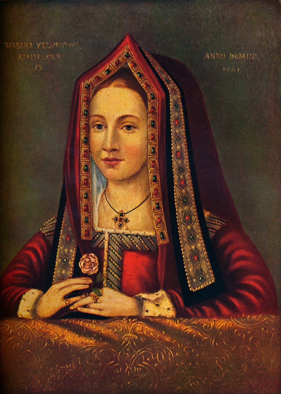 Barbara Velverton, 1501, 1911 tekijältä Unbekannt