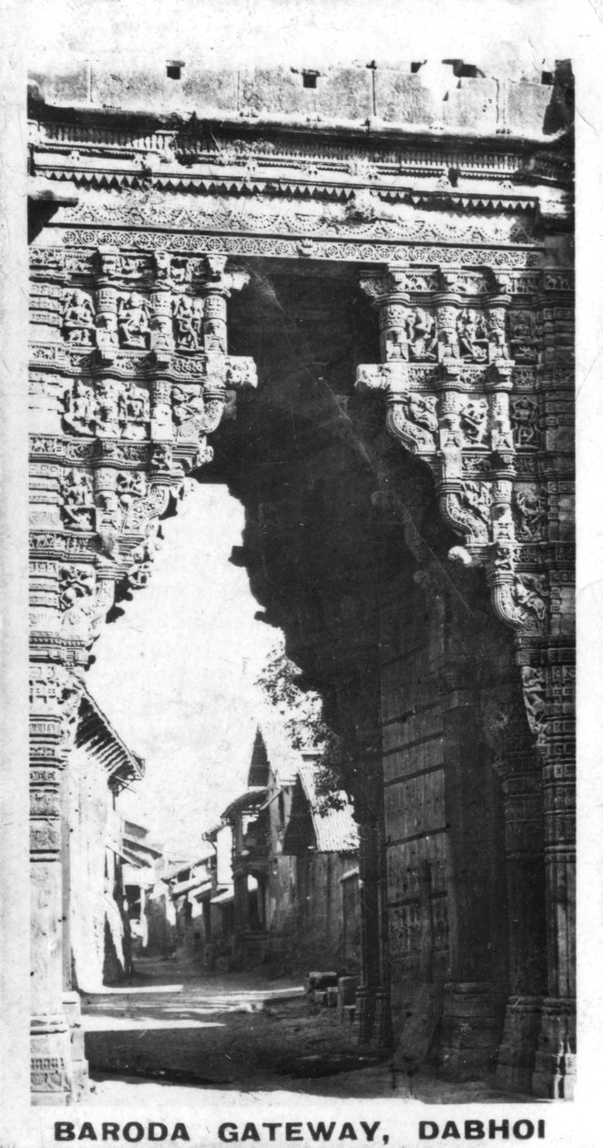 Baroda Gateway, Dabhoi, Gujarat, Intia, 1925 tekijältä Unbekannt