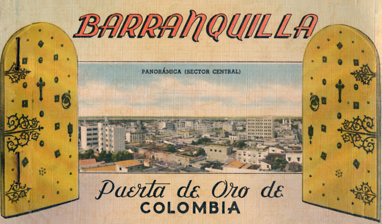 Barranquilla - Kolumbian kultainen portti, 1940-luku tekijältä Unbekannt