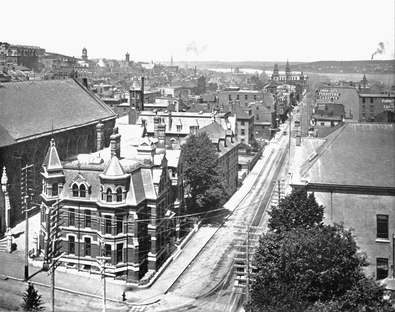 Barrington Street, Halifax, Nova Scotia, Kanada, c1900. tekijältä Unbekannt