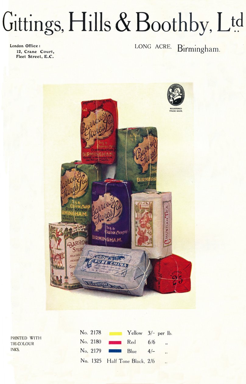 Barrows Stores Ltd:n ilmoitus, 1910 tekijältä Unbekannt