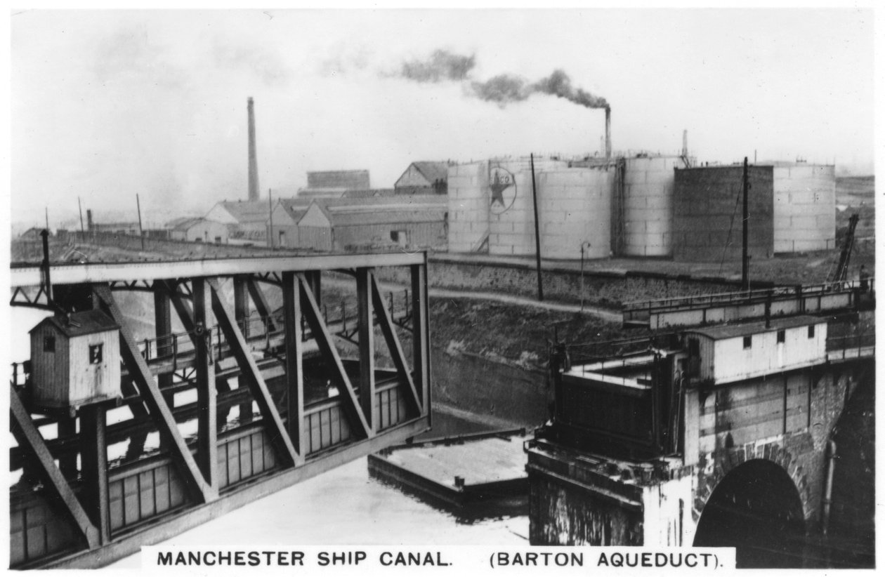 Bartonin akvedukti, Manchesterin laivakanava, 1936 tekijältä Unbekannt