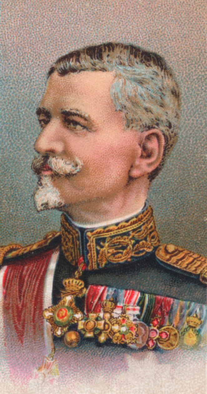 Basil Zottu 1853-1916, romanialainen poliitikko ja kenraali, 1917 tekijältä Unbekannt