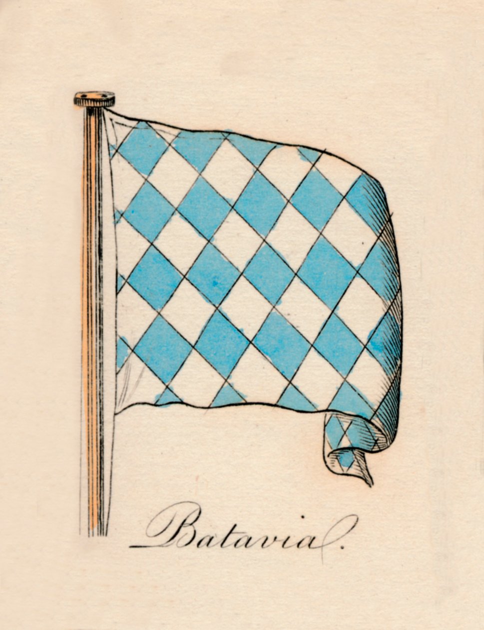 Batavia, 1838 tekijältä Unbekannt