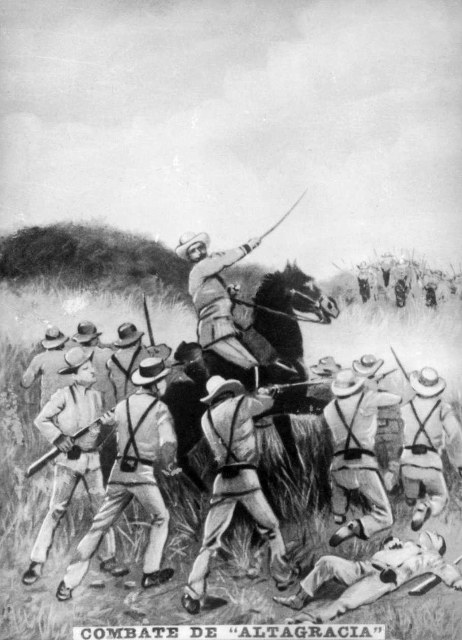 Altagracian taistelu, 22. kesäkuuta 1895, c1910 tekijältä Unbekannt