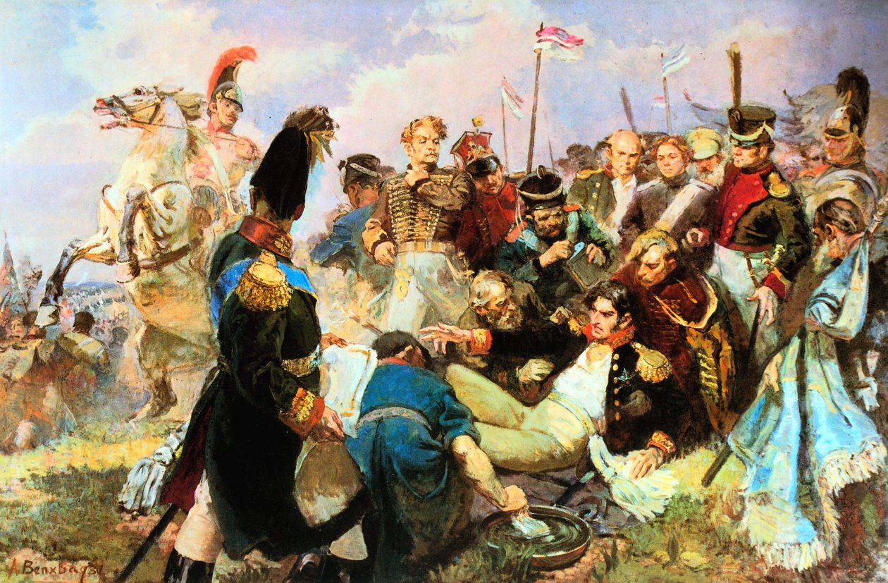 Borodinon taistelu 7. syyskuuta 1812 tekijältä Unbekannt