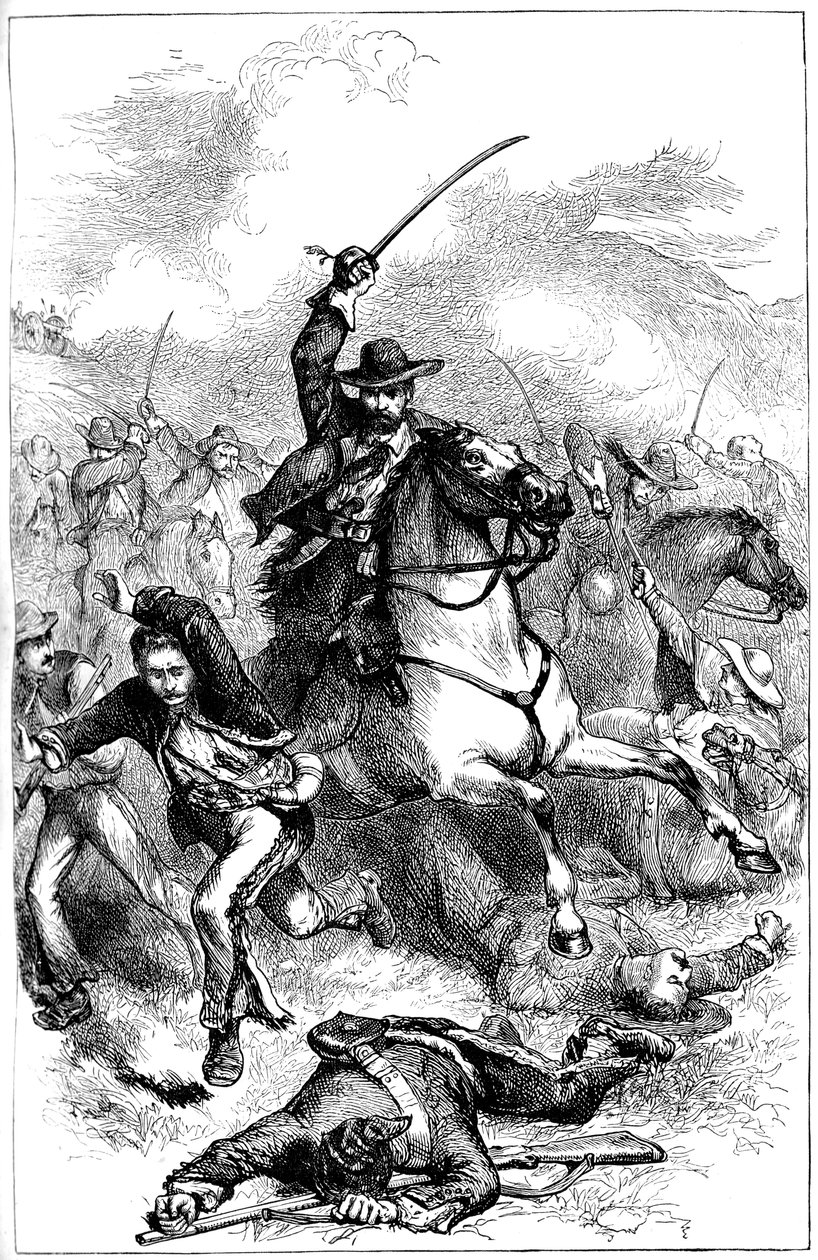 Buena Vistan taistelu, Meksiko, 1847 c1880 tekijältä Unbekannt