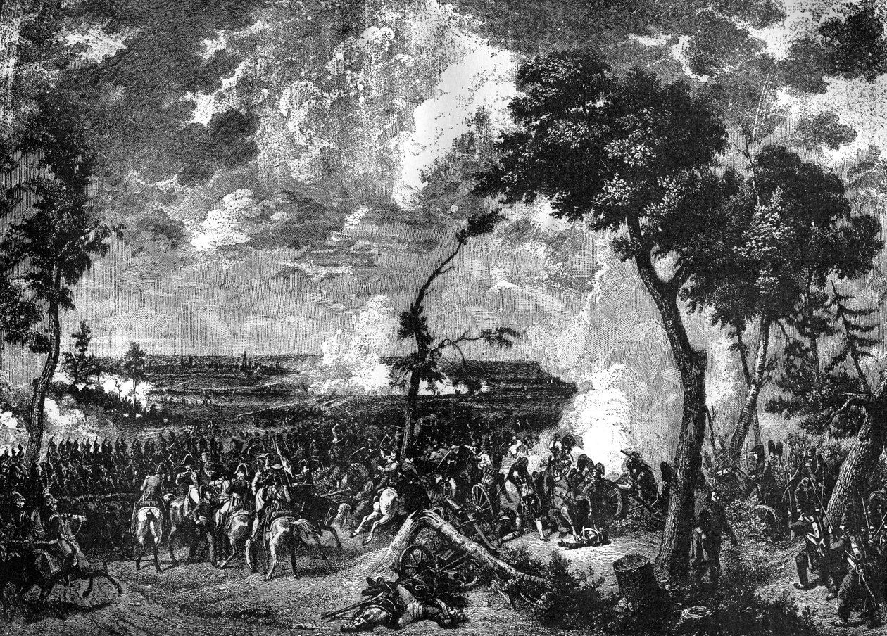 Hanaun taistelu, Saksa, 30.-31.10.1813 1882-1884. tekijältä Unbekannt