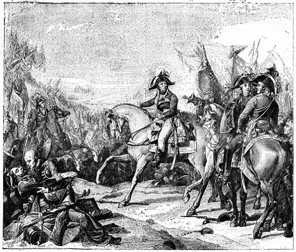 Hohenlindenin taistelu, Baijeri, 3. joulukuuta 1800 1882-1884 tekijältä Unbekannt