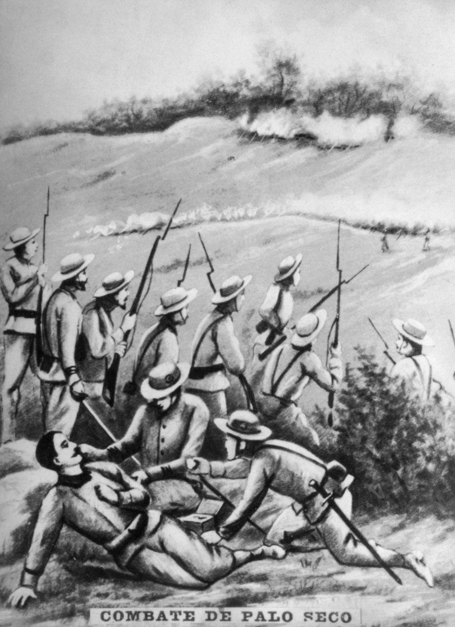 Palo Secon taistelu, 1873, 1920-luku tekijältä Unbekannt