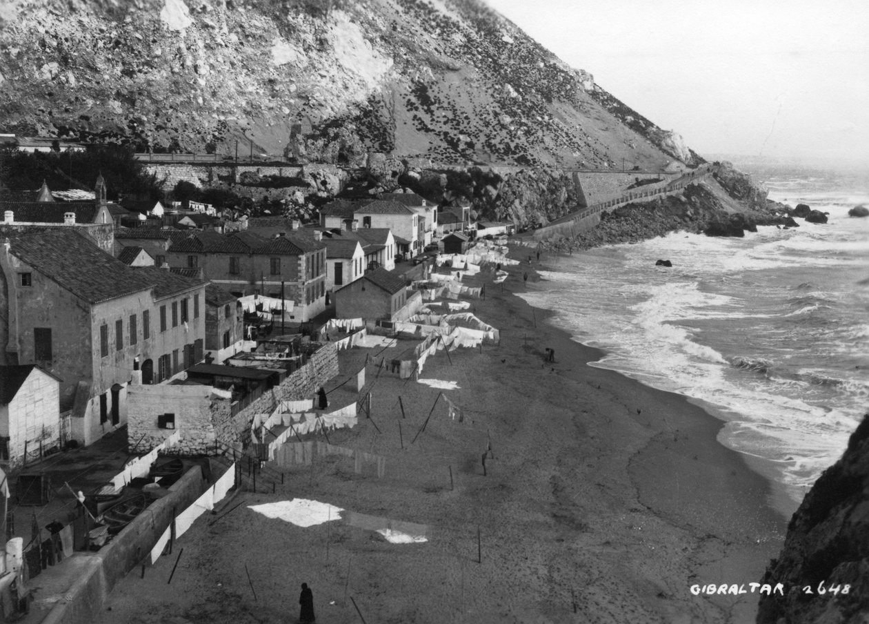 Ranta, Gibraltar, 1920-1930-luku tekijältä Unbekannt