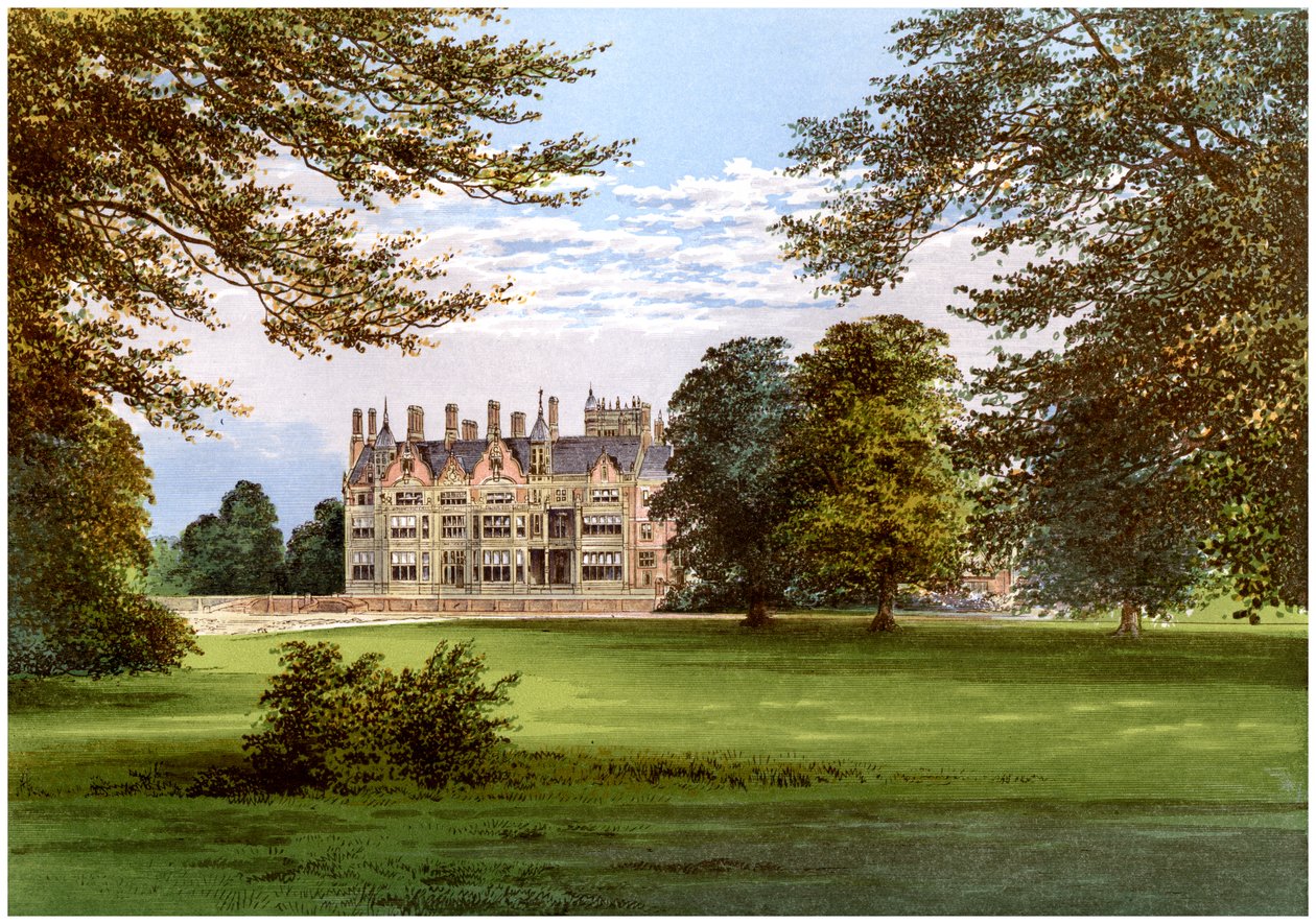 Bearwood, lähellä Wokinghamia, Berkshiressä, Walterin perheen koti, vuodelta 1880 tekijältä Unbekannt