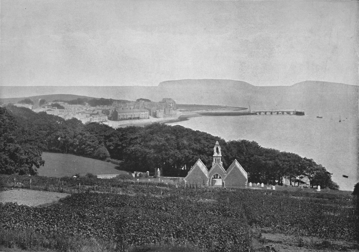 Beaumaris - Katse kohti laskeutumislavaa, 1895 tekijältä Unbekannt