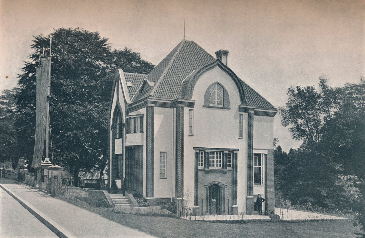 Peter Behrensin suunnittelema Behrens House, 1901 tekijältä Unbekannt