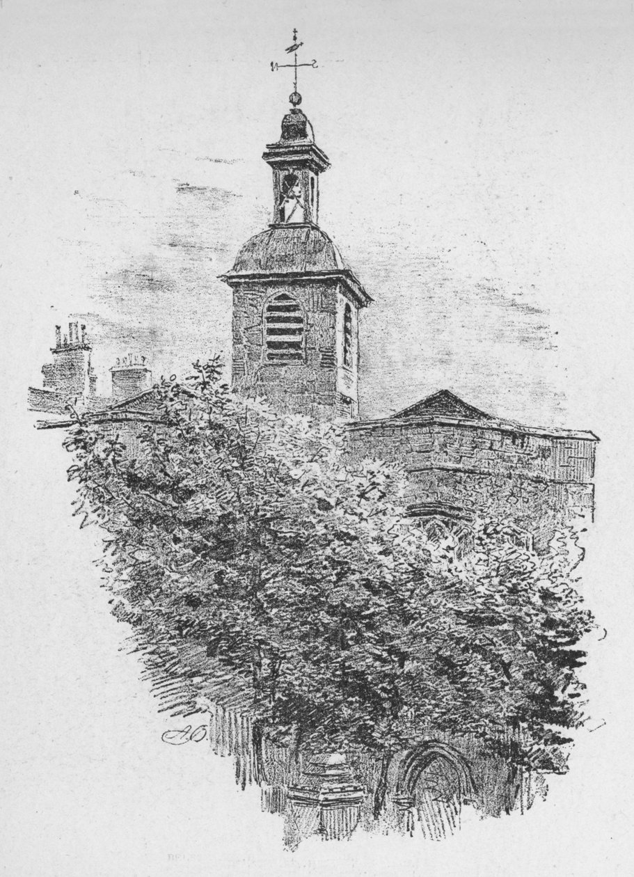 Kellotapuli, St. Helensin kirkko, 1890 tekijältä Unbekannt