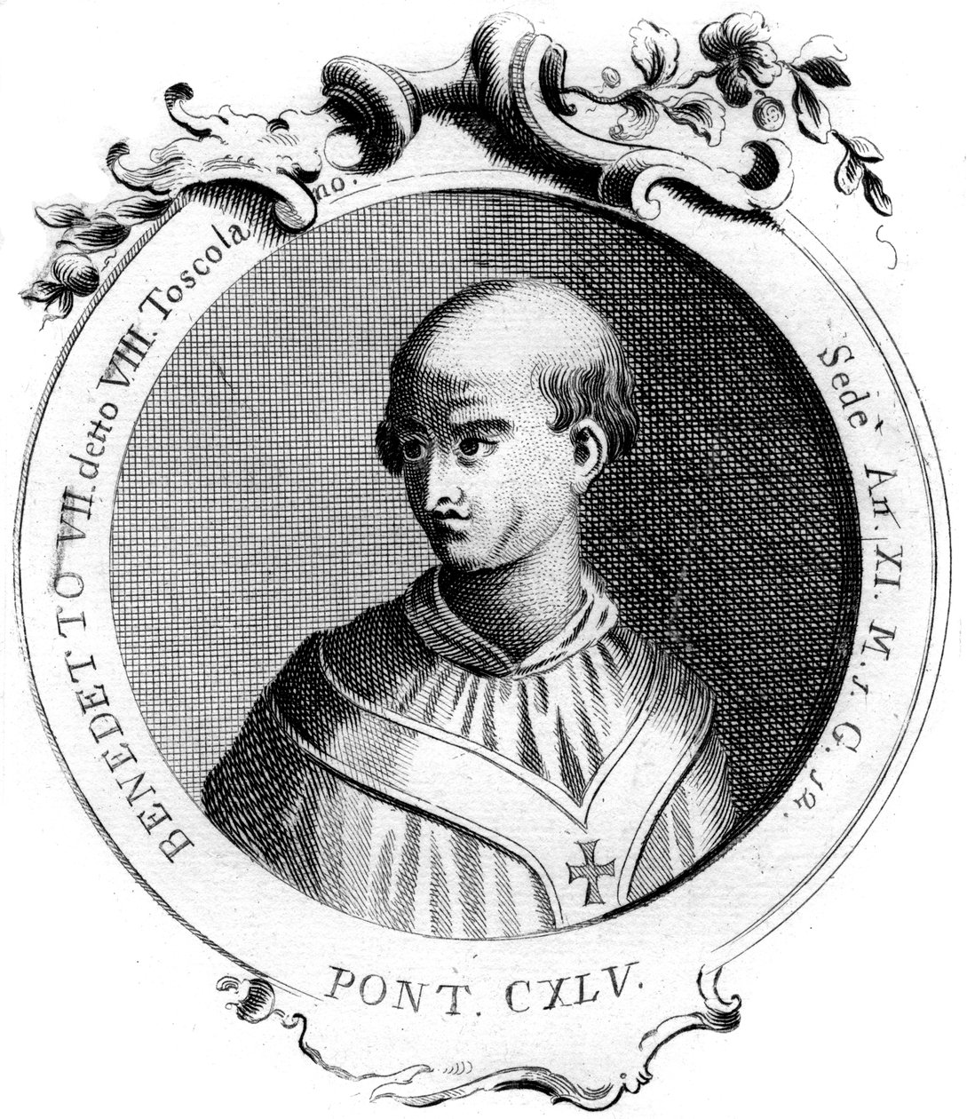 Benedictus VII, katolisen kirkon paavi tekijältä Unbekannt
