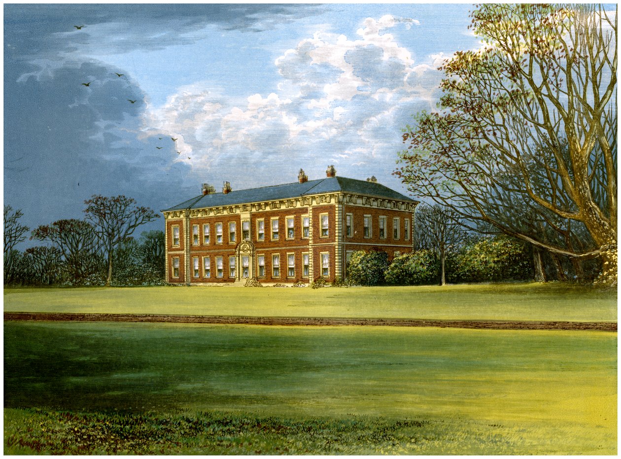 Beningbrough Hall, Yorkshire, Dawnayn perheen koti, vuodelta 1880 tekijältä Unbekannt